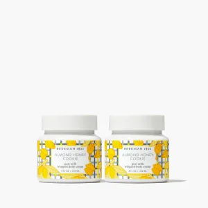 Almond Honey Cookie Whipped Body Cream Set of 2