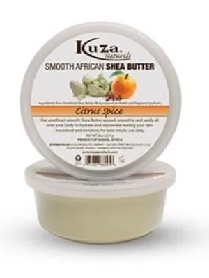 Kuza Smooth African Shea Butter Citrus Spice 227g