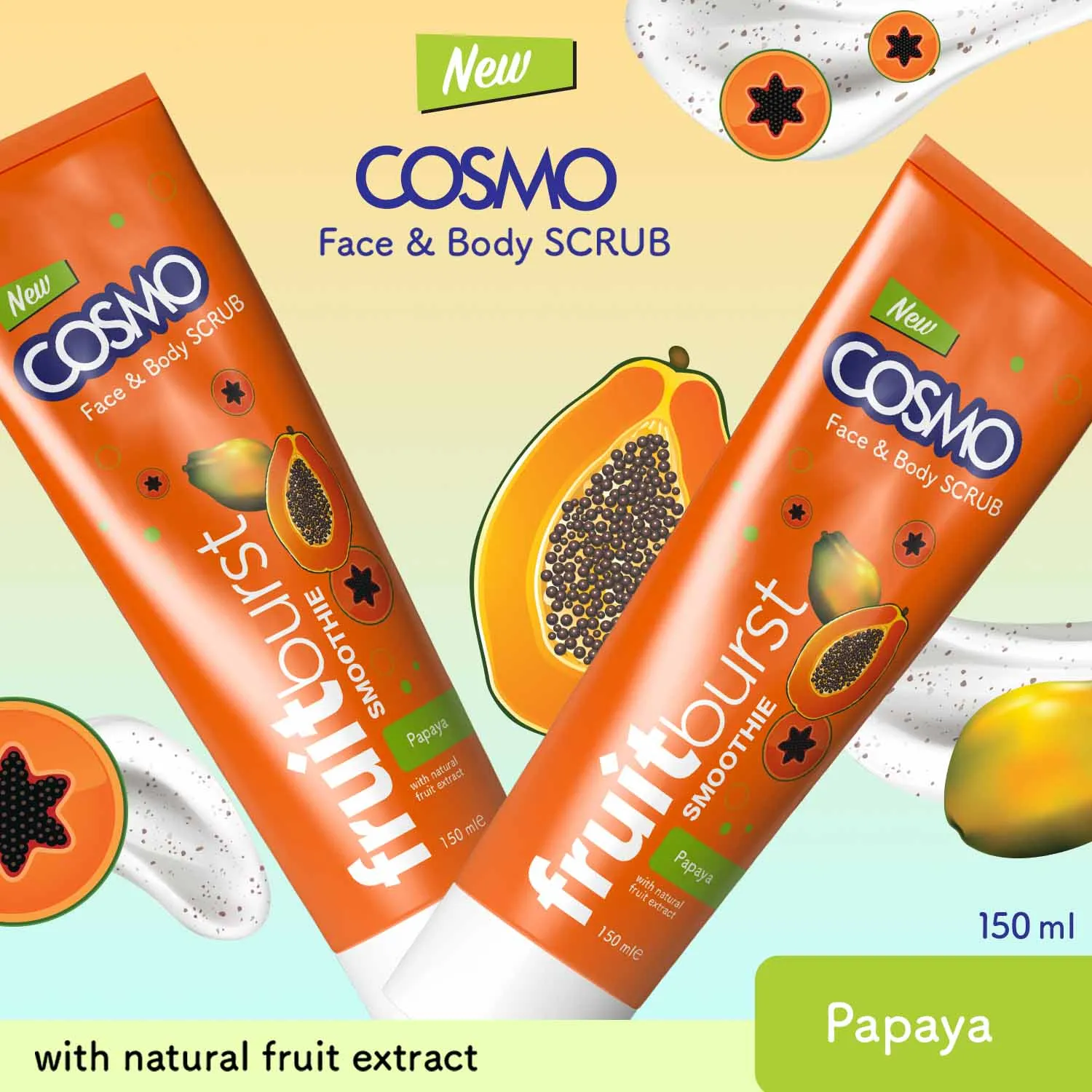 PAPAYA FACE & BODY SCRUB