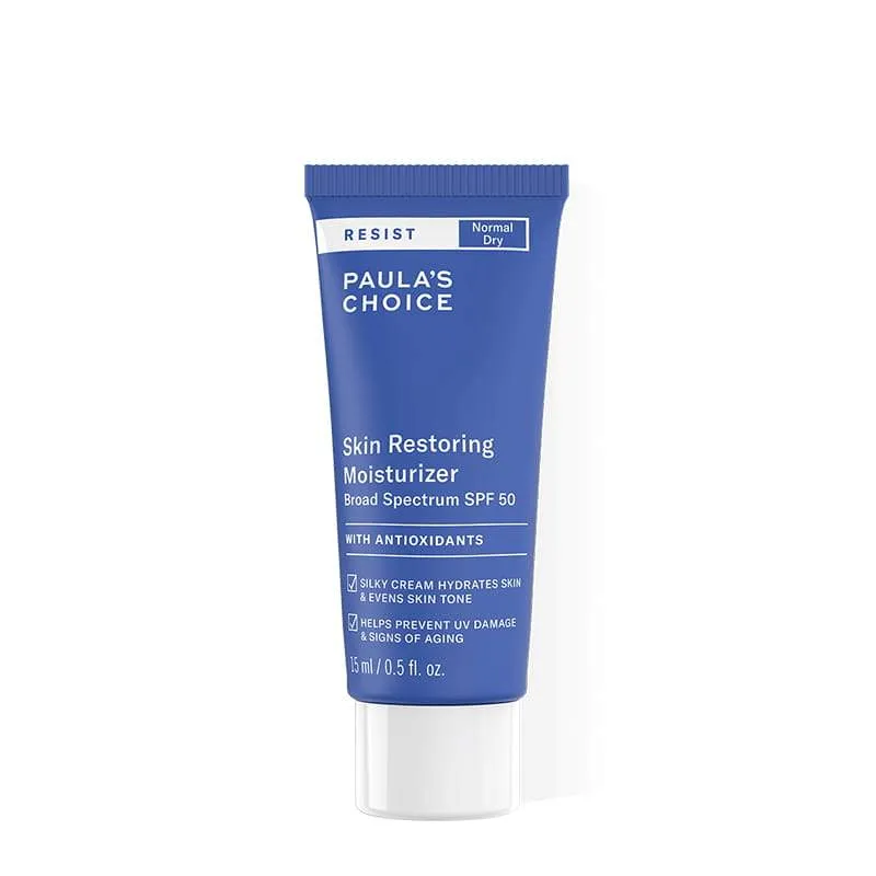 Paula's Choice Resist Skin Restoring Moisturizer SPF 50 Normal-Dry Travel Size